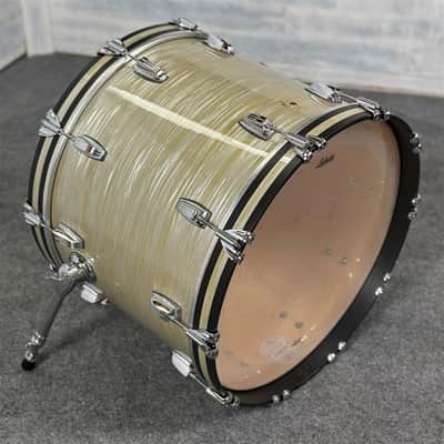 Used Ludwig Classic Maple 4pc Drum Set Olive Oyster - Very Good image 6