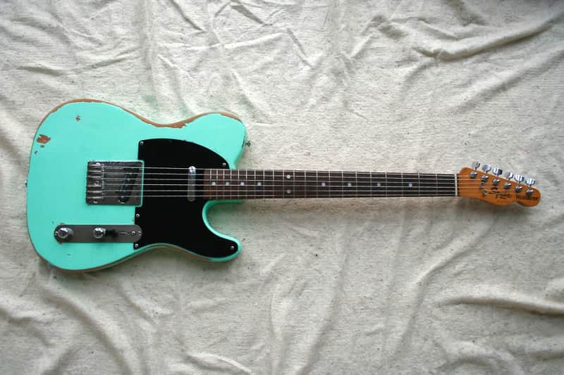 Squier by Fender Top Loader Telecaster E-Series 1984-87 Surf Green 