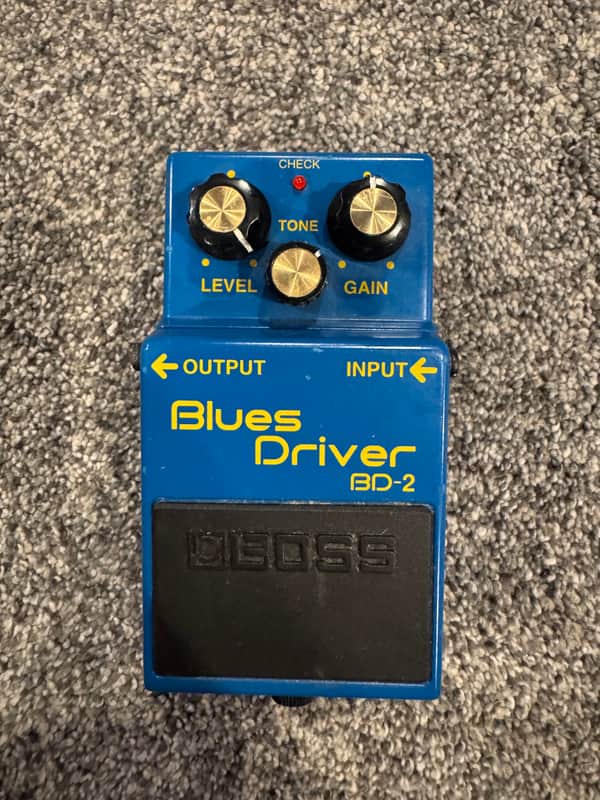 Boss BD-2 Blues Driver (Silver Label)