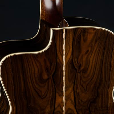Bourgeois GAC-150 Ziricote And Italian Spruce Grand Auditorium Cutaway NEW image 17