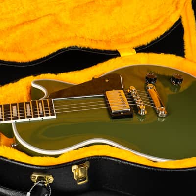 Gibson Les Paul Custom VOS Customshop 1HB 4,02 Kg - Olive Drab image 14