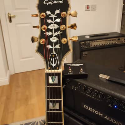 Epiphone Broadway Reissue with Rosewood Fretboard 1997 - 2018 - Natural image 4