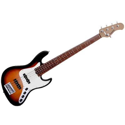 MetroExpress Vintage JJ Tobacco Sunburst 5 Cordes Palissandre Sadowsky image 2