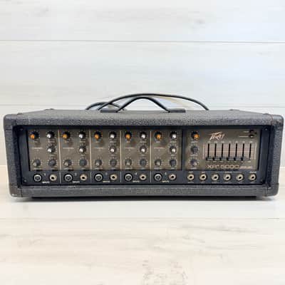 Peavey XR-500C Powered Mixer Amplifier – Vintage USA 5-Channel PA Head 1980's image 1