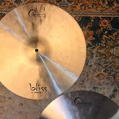 MASSIVE Warm DARK 16” Dream Hihats 1254 1392 g IMMACULATE! Huge DEEP Fat Hats! NOT $500 image 3