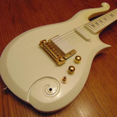Official NPG Prince Schecter Cloud 2000 Metallic White image 1