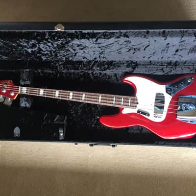 Fender 50th Anniversary Jazz Bass 2010 Candy Apple Red image 8