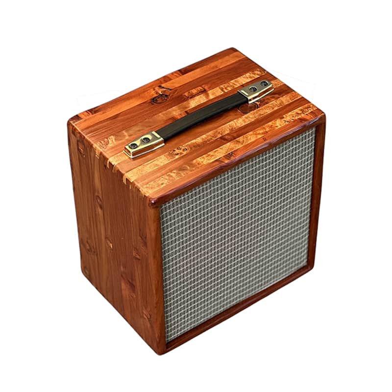 Unique Ashen 1x10 Handmade Redwood Guitar Cabinet Enclosure (empty) image 1