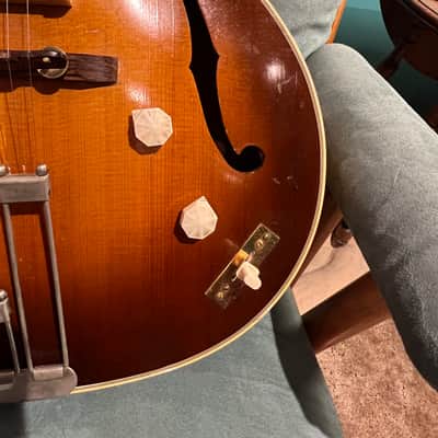 Epiphone Zephyr DeLuxe Regent 1951-1953- Sunburst image 8