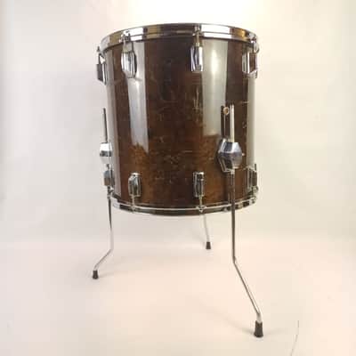 Pearl Drum Set 16x22"16x16"11x13"8ply"Maple Shell"Natural Walnut Japan Bass/Toms image 7