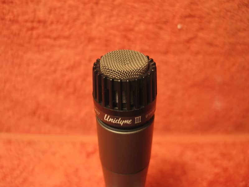Vintage Shure Unidyne III SM57 Made In USA w/ Original Pouch | Reverb