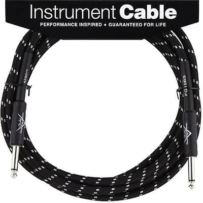 Fender Custom Shop Performance Series Cable, 10', Black 2016