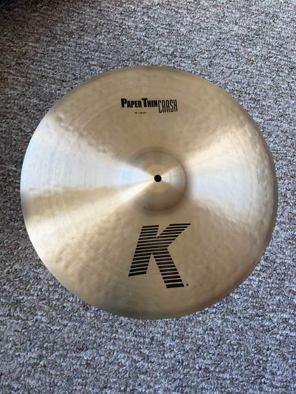 Zildjian 19" K Series Paper Thin Crash (1363g) image 1
