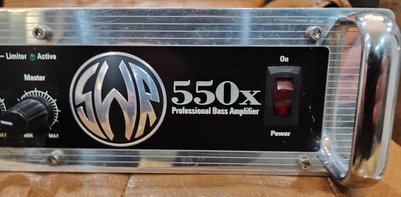 STUDIO SALE! SWR 550X Tubed Professional Bass Head (Rack Mount) 2000s USA image 1