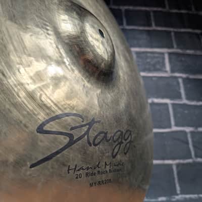 Stagg Myra 20" Brilliant Rock Ride – Hand‑Made B20 Bronze – High‑Energy Projection image 4