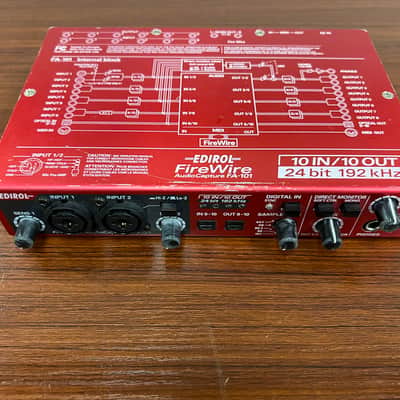 EDIROL Firewire AudioCapture FA-101 red image 2