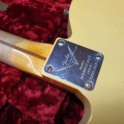 2015 Fender Custom Shop LE 20th Anniversary Nocaster Relic Telecaster Tele image 13