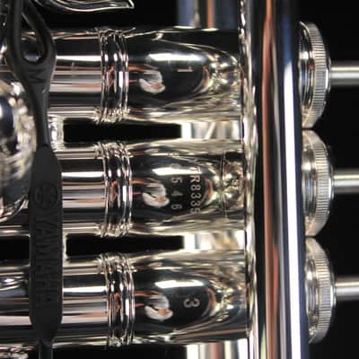 Yamaha YTR-8335IIS Custom Xeno Professional Bb Trumpet (Silver Plated) image 5
