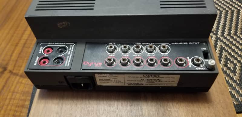 MISSION CYRUS ONE プリメインアンプ MISSION CYRUS ONE プリメインアンプ Mission Cyrus One Amplifier