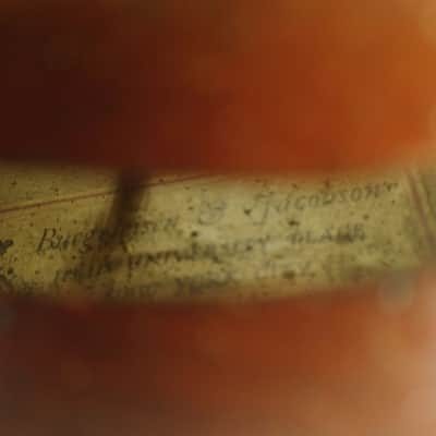 Nicolaus Amatus Fecit Cremona-1645 Italian Copy 4/4 Full Size Violin 1900s +Case image 14