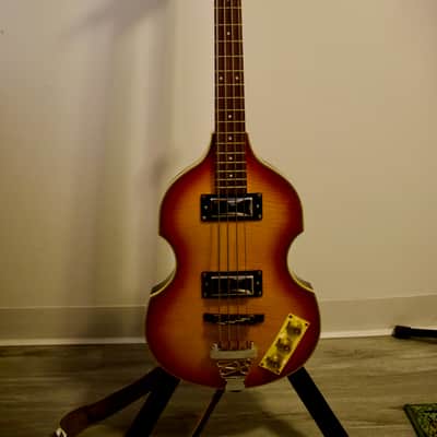 Epiphone Viola Bass with Okume Fretboard 2021 - Present - Vintage Sunburst image 1
