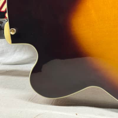 Epiphone Emperor Archtop Hollowbody Guitar with Case 1996 - Antique Sunburst image 15