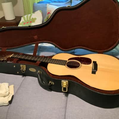 Martin Custom 0000-18S 12-fret Sinker 2016 - Natural top image 12