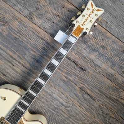 Gretsch G6136T-MGC Michael Guy Chislett Falcon w/Bigsby - Vintage White image 3