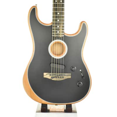 Fender American Acoustasonic Stratocaster 2022 Black 2264gr image 1
