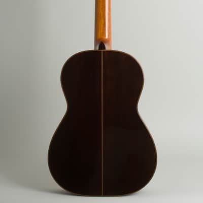 Manuel Velazquez  Classical Guitar (1955), ser. #153, period black hard shell case. image 2