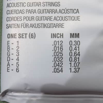 Martin MA540 Authentic Acoustic SP Phosphor Bronze Acoustic Guitar Strings - Light (.012 - .054) image 6