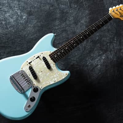 Fender Japan Traditional 60s Mustang 2022 - Daphne Blue - VERY GOOD condition image 4