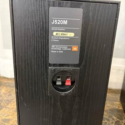 JBL J520M Bookshelf Speakers Pair Refoamed Tested Perfect | Reverb
