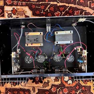 Vintage 1970s White / Matamp Tour Range F320 Solid State Stereo Power Amplifier image 10