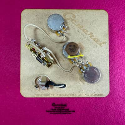 General Vintage Tone® 1966–1969 True Historic Wiring Harness for Stratocaster® CBS – 1966 / 1969 Harness image 10