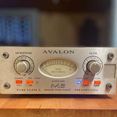 Avalon M5 Microphone Preamplifier 2010s - Silver image 12