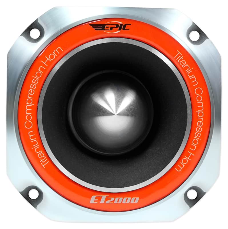 Epic Audio ET2000 2" Pro Compression Titanium Horn Bullet Tweeter with 180 Watts image 1