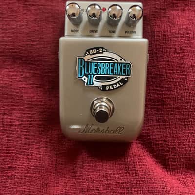 (Mint Condition) Marshall BB-2 Bluesbreaker II Overdrive Pedal 2002 - 2017 - Silver (Boxed) image 2