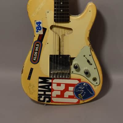 1981 Fender Bullet Standard Ivory Electric Guitar image 1