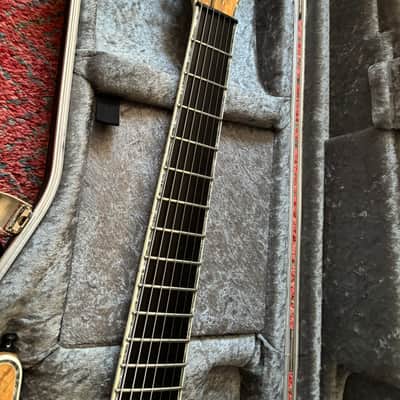 Mayones Regius 7 Spalted Maple 4a Trans Natural Satin 2018 - Trans Natural Satin image 3