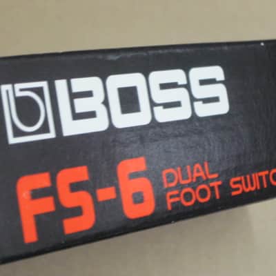 lightly handled (generally mostly very clean) Boss EMPTY BOX ONLY for FS-6 Dual Foot Switch (NO footswitch / NO paperwork) specifically from  2014 - but can be a home for a different year FS-6 footswitch (link for Manual in is description) image 12
