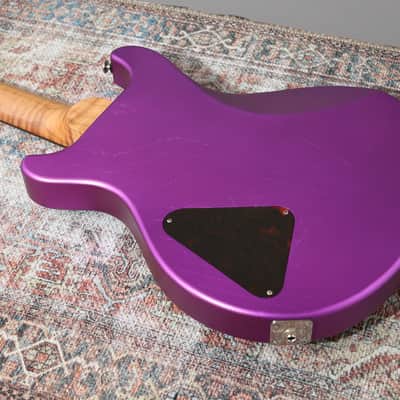 Deimel Guitar Works Doublestar RawTone Set-Neck - 2024 - Open Pore, Matt Purple Candy Metallic. NEW, (Authorized Dealer) image 10
