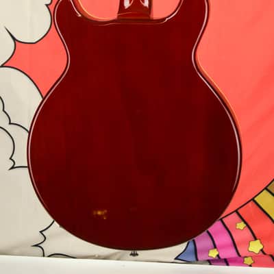 Used 2001 Hamer Newport Electric - Orange Sparkle Guitar, Hard Case image 9