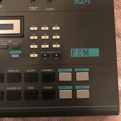Casio RZ-1 Digital sampling, Drum machine w/ new R-Massive firmware, OLED, & battery. Excellent Condition. image 6