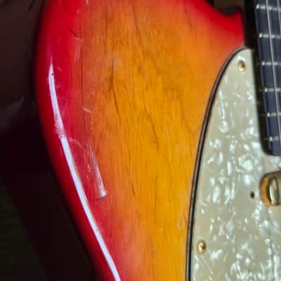 early-90s Valley Arts Custom Pro T-shape Tele Sunburst Mike McGuire signed image 22