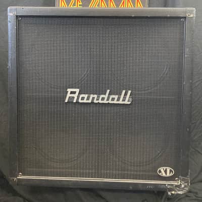 Randall - Phil Collen's Def Leppard, RS412XL 4x12 Cabinet (DL #1006) "Stage Left 6" Authenticated! 1990s - Black image 1