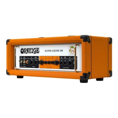 Orange Super Crush Solid State Guitar Amp Head 100 Watts Orange image 10