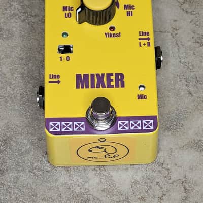 mc_PuP Rechargeable Mic/Stereo Line MIXER Pedal 2023 image 1