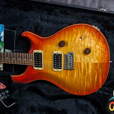 PRS Custom 24 1990 Brazilian fretboard Cherry Sunburst -VIDEO- image 2