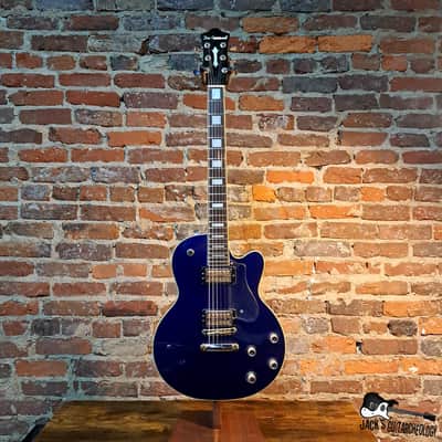 DeArmond M77 Electric Guitar (2000s - Blue) image 2